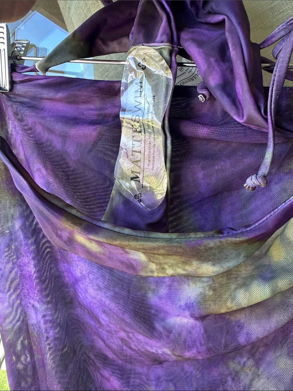 Matte Collection purple tie die 3 piece set - Picture 5 of 5